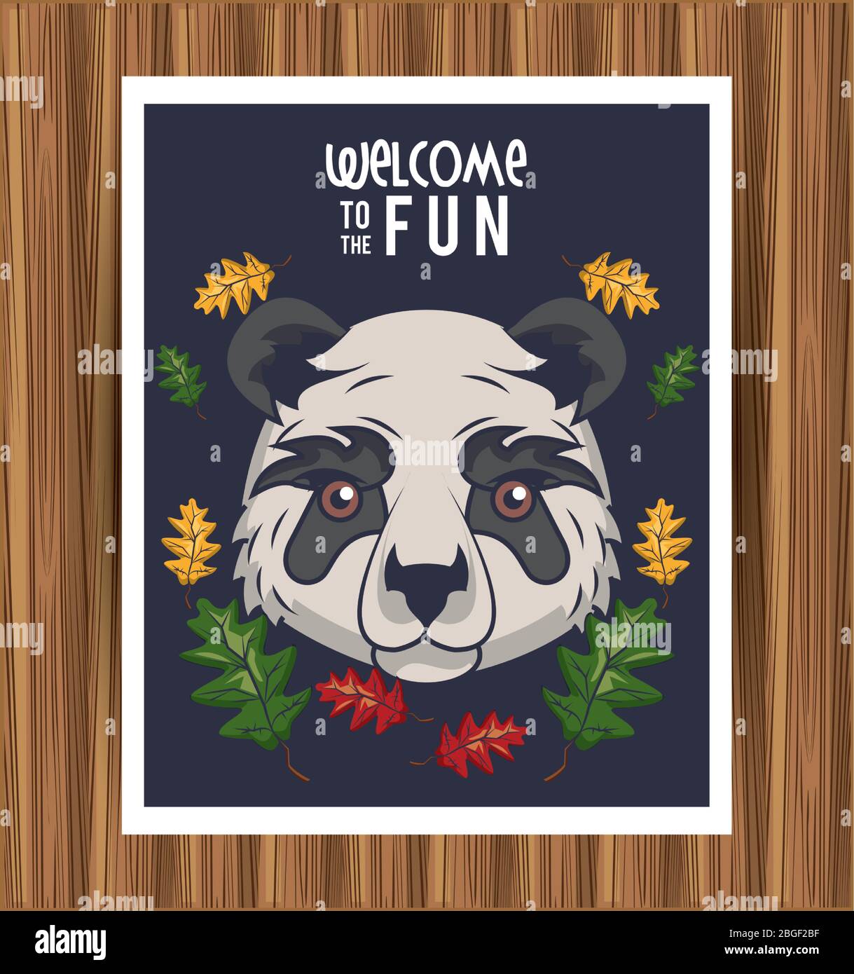 wild bear panda spirit creative design Stock Vector Image & Art - Alamy