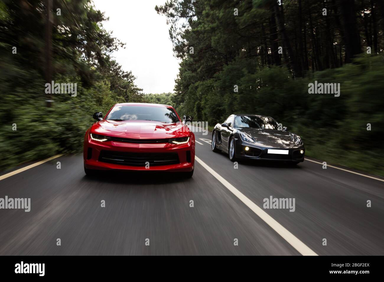 Two Cars Chasing Chasing Classic Cars High Resolution Stock Photography and Images - Alamy
