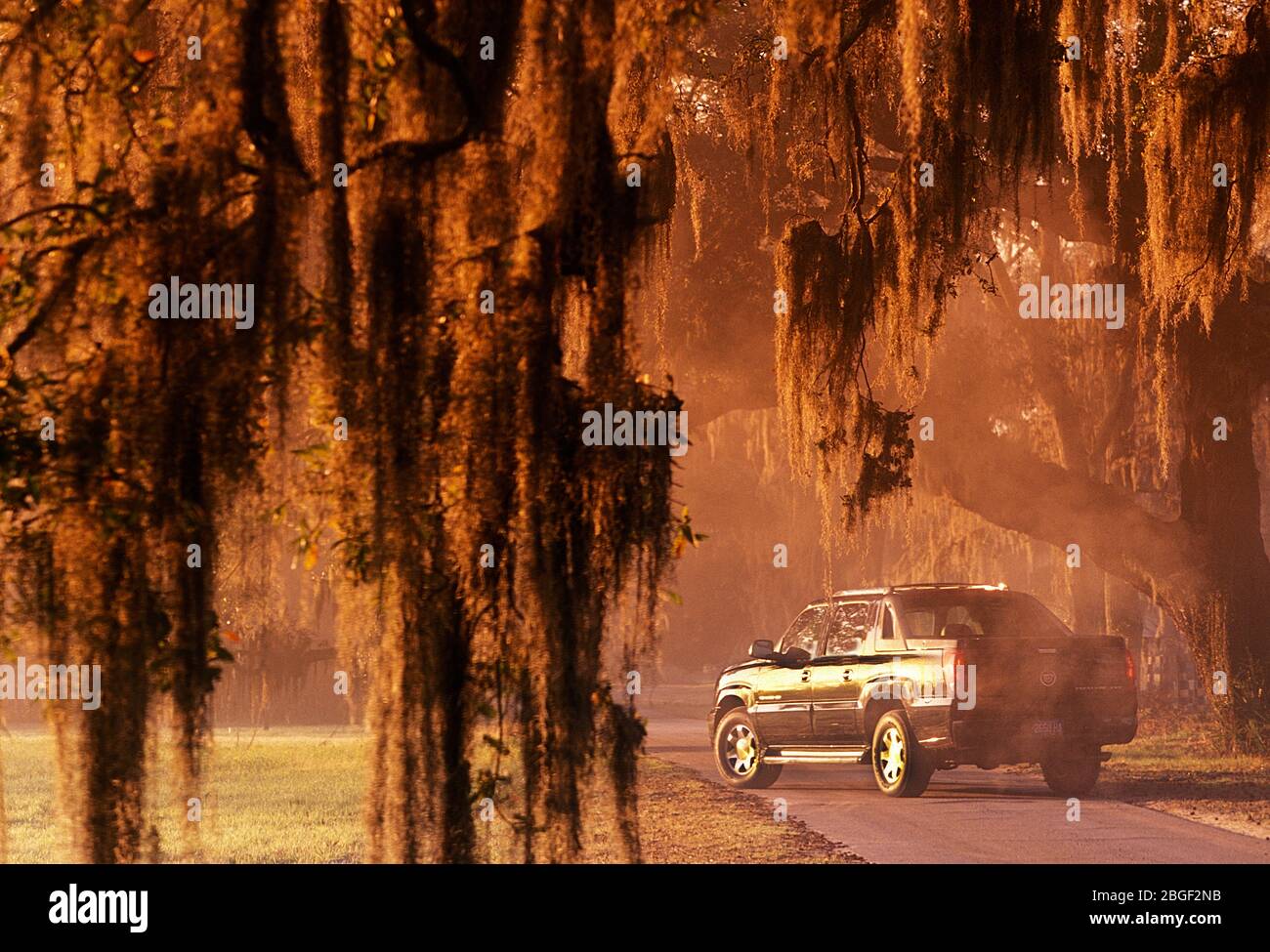 2002 Cadillac Escalade EXT Pick Up truck Stock Photo
