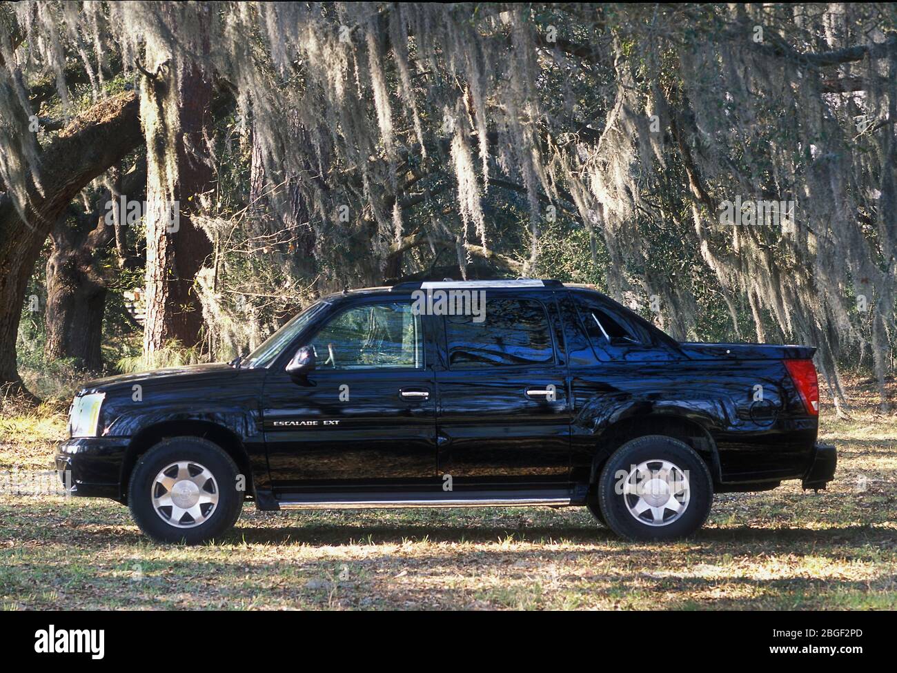 2002 Cadillac Escalade EXT Pick Up truck Stock Photo