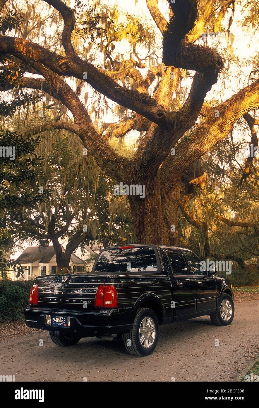 2002 Lincoln Blackwood Pickup truck Stock Photo