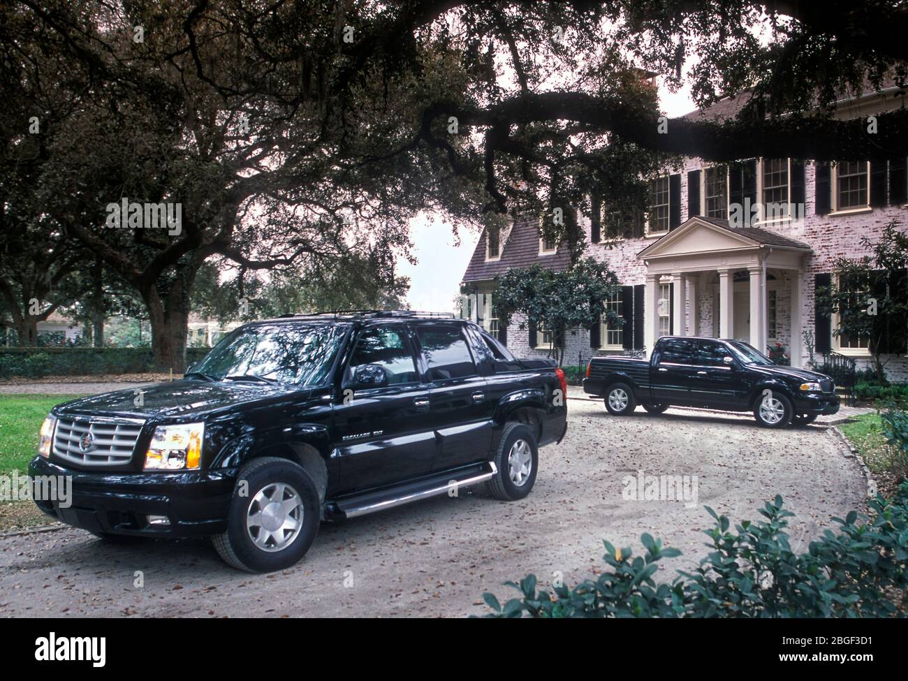 2002 Cadillac Escalade EXT Pick Up truck Stock Photo