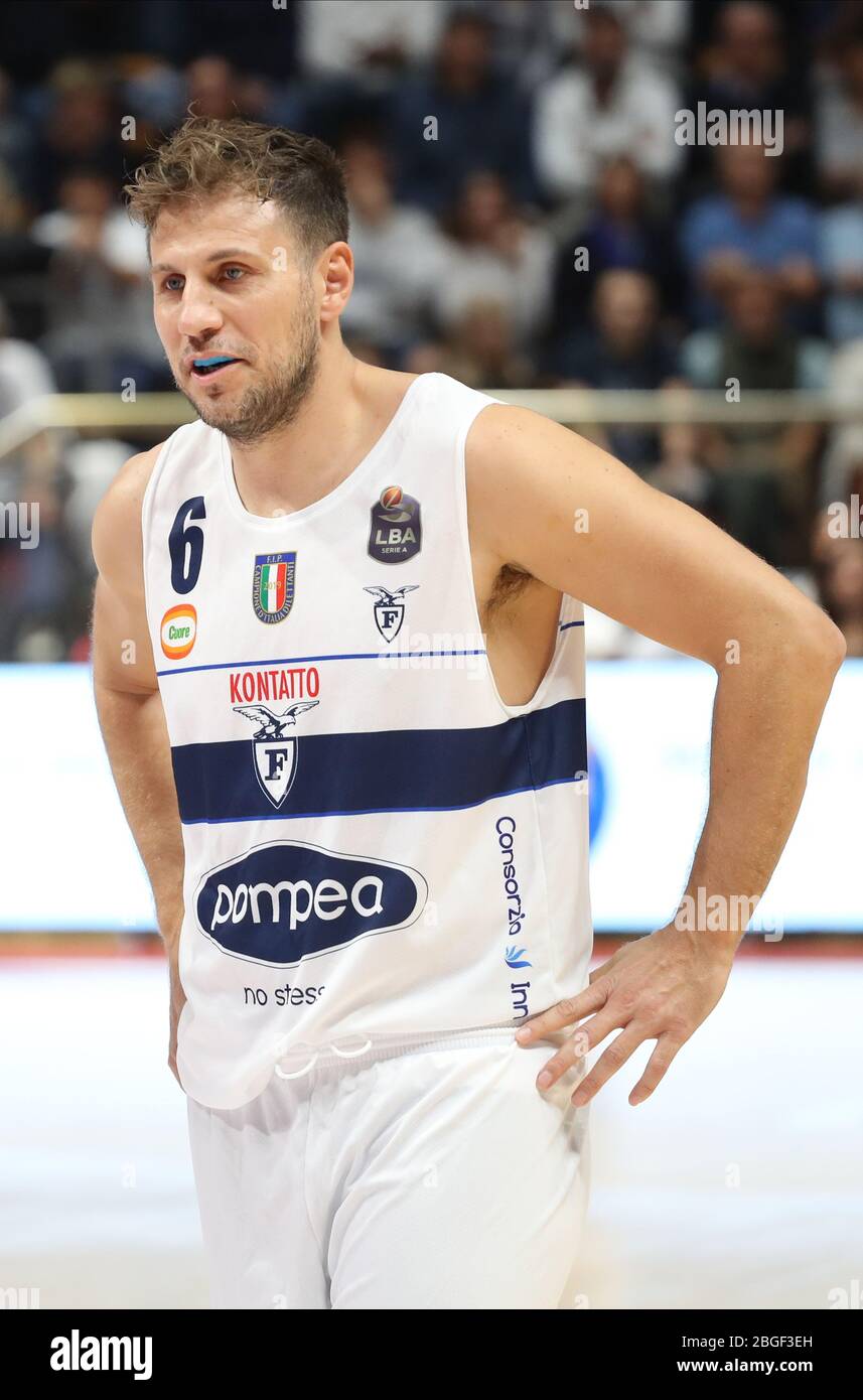 stefano mancinelli (fortitudo pompea bologna) during Italian Serie A  Basketball Championship 2019/20, , Bologna, Italy, 01 Jan 2020 Stock Photo  - Alamy
