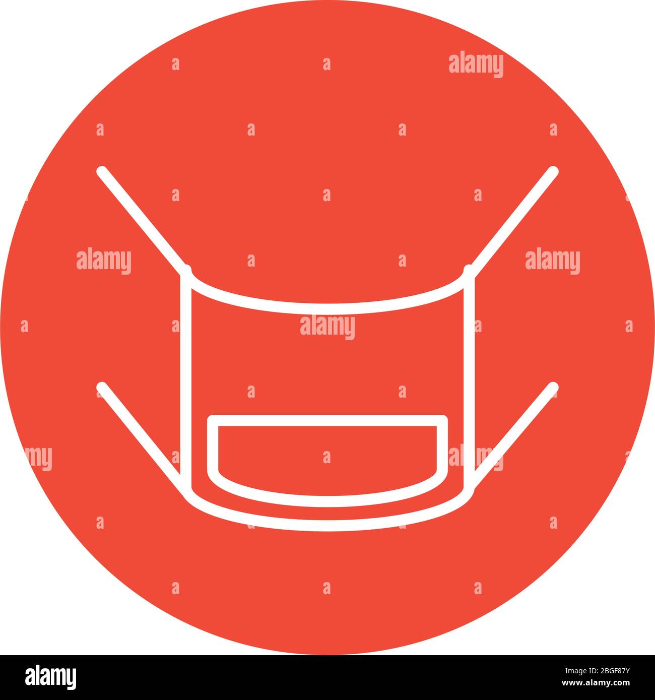 face mask accessory line style Stock Vector Image & Art - Alamy