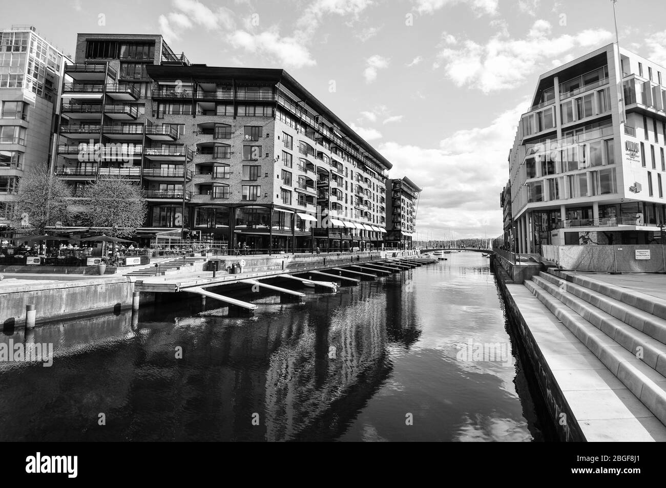 Oslo City Center Stock Photo Alamy
