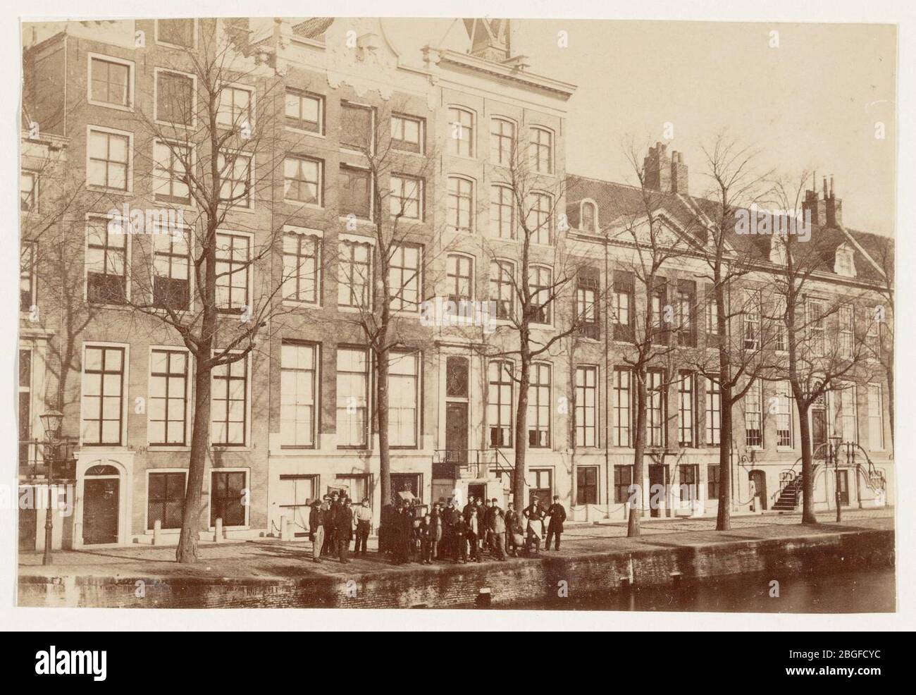 Herengracht 563(ged.) t-m 573 (v.l.n.r.). Stock Photo
