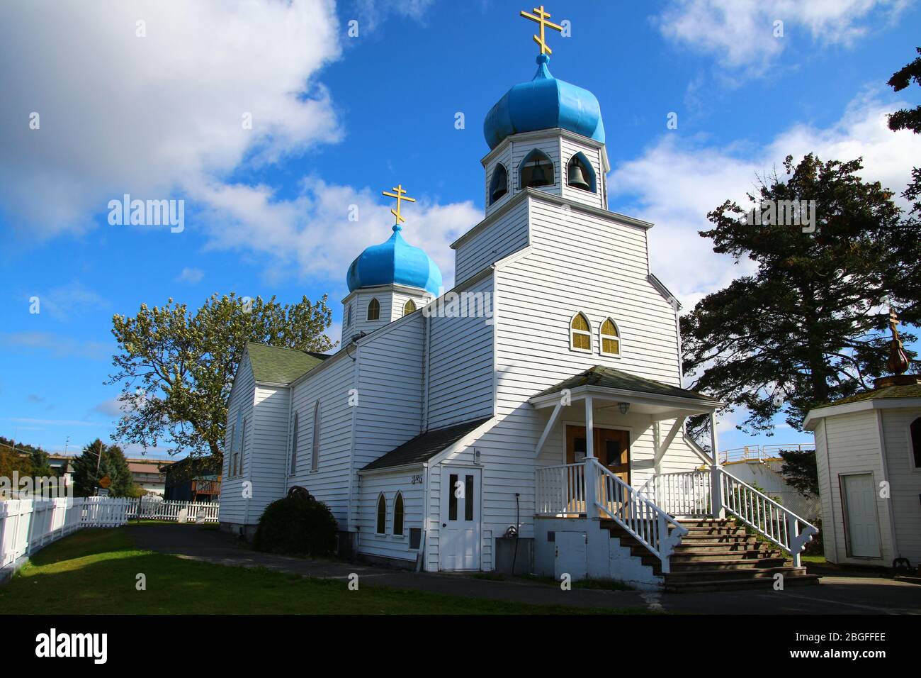 Alaska, The Holy Resurrection Church, a Russian Orthodox Church