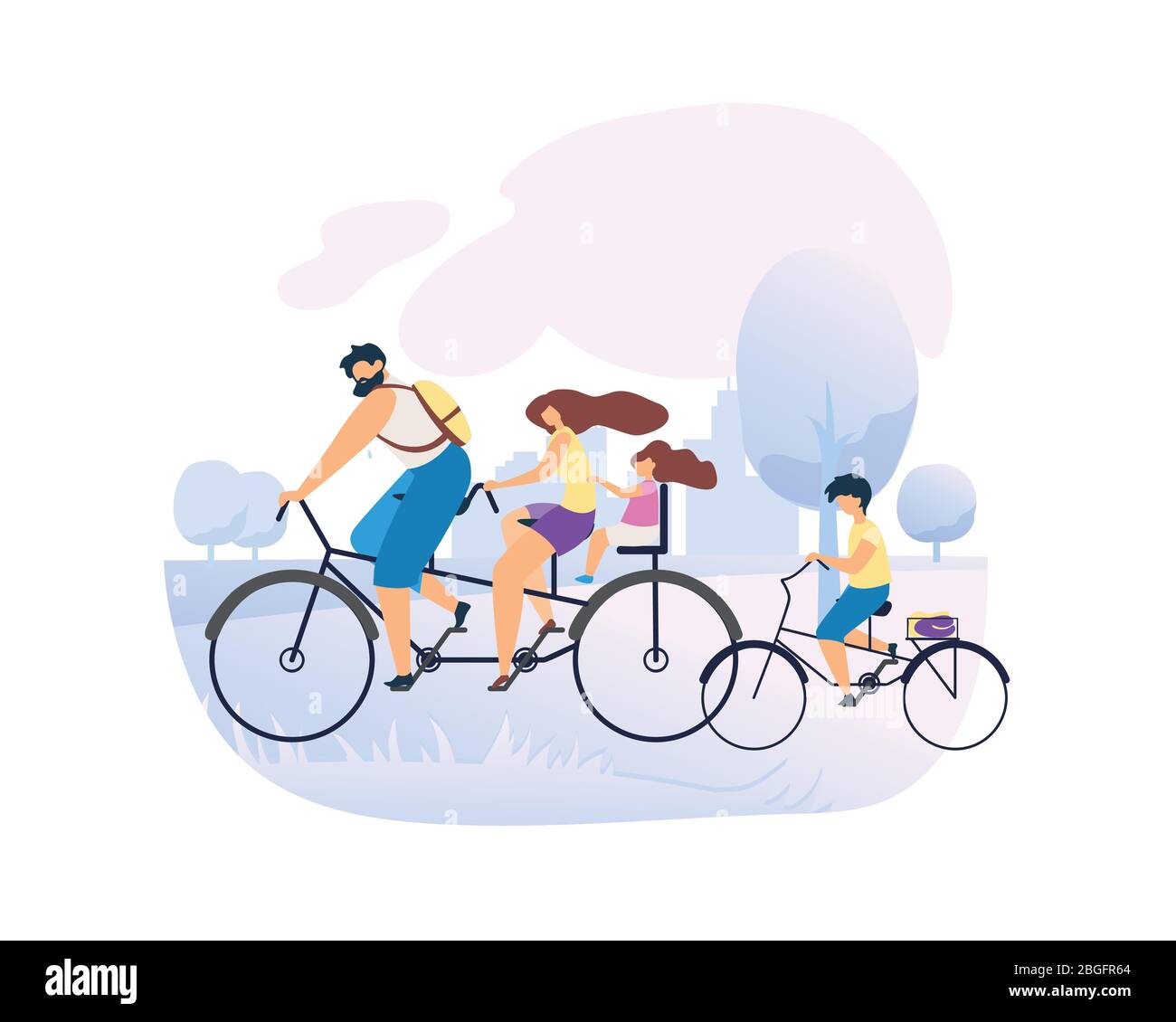 Small bike big man hi-res stock 