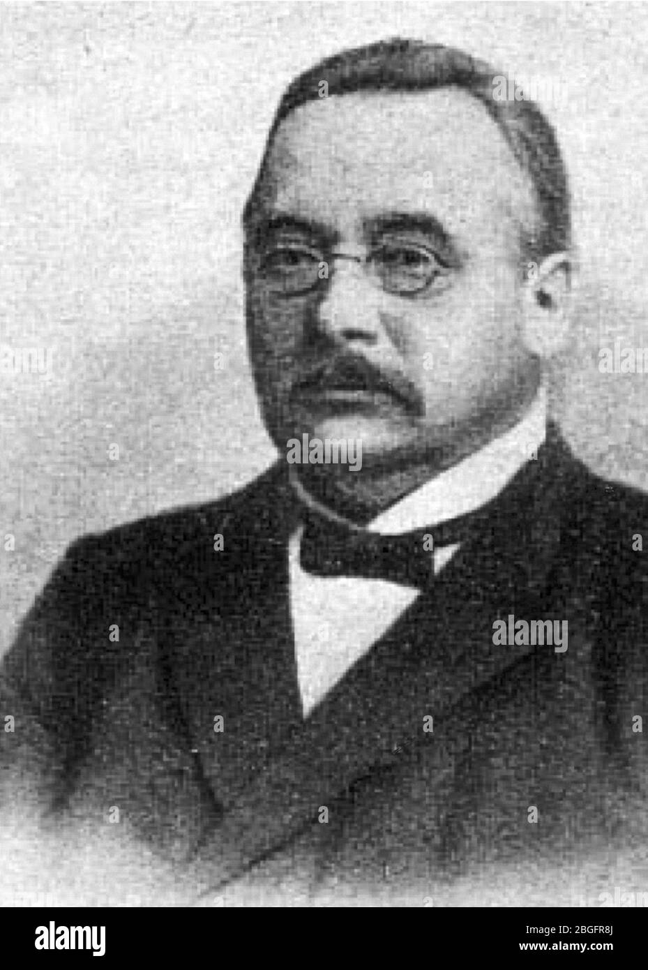 Hermann Mueller 1828-1896. Stock Photo