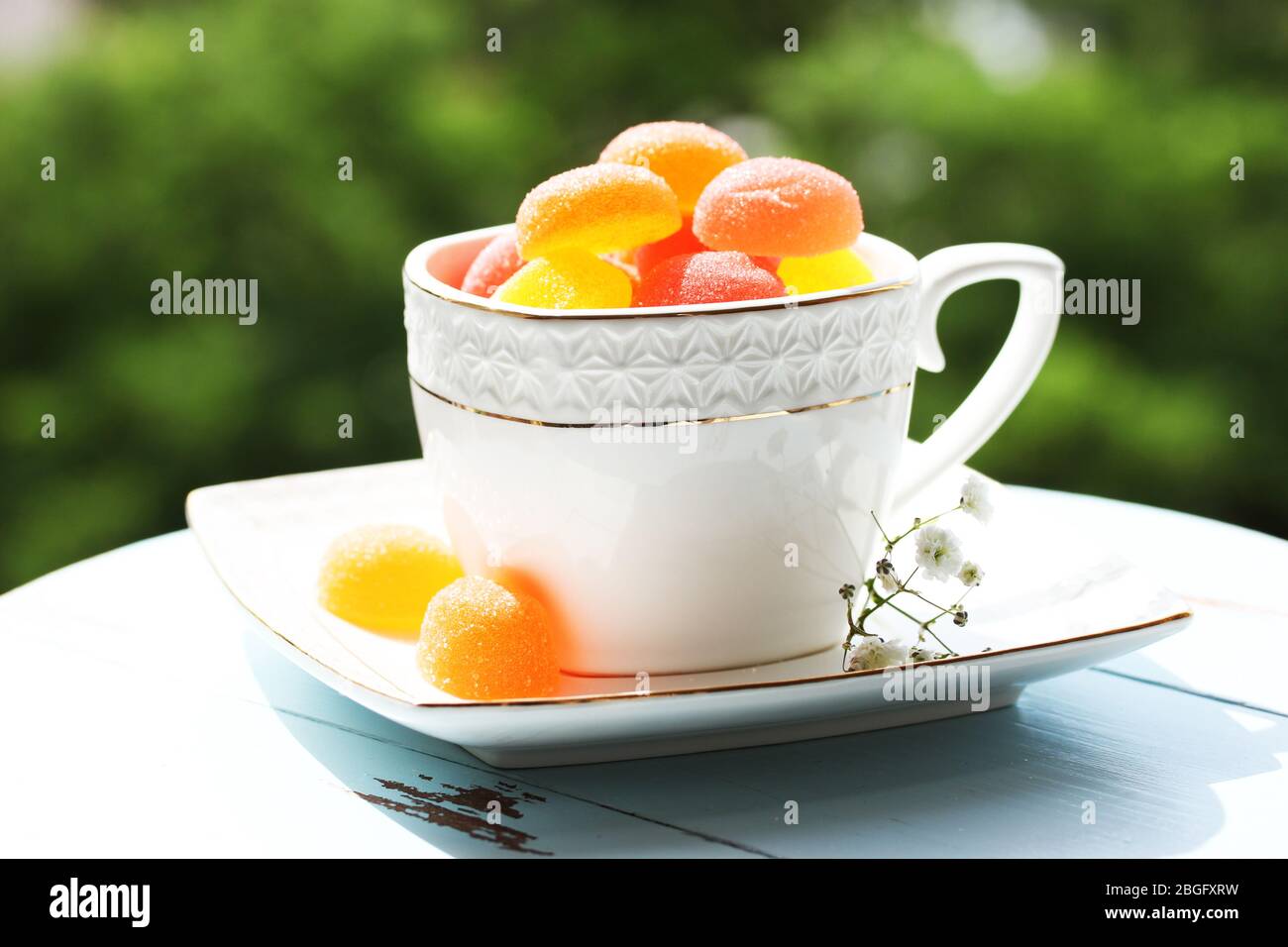 Soft sugary candies in vibrant hi-res stock photography and images - Alamy
