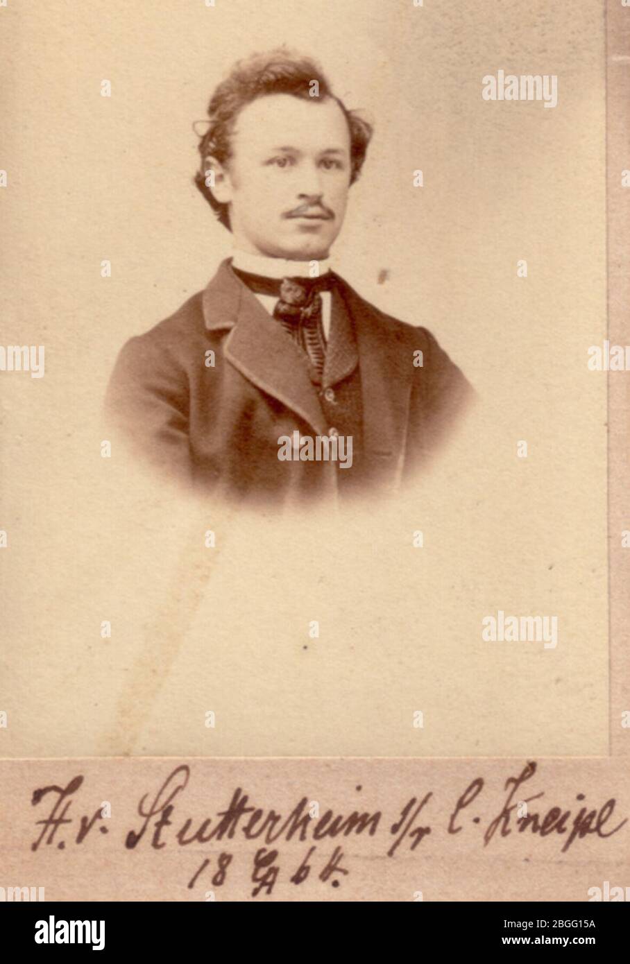 Hermann von Stutterheim 1864 Stock Photo Alamy