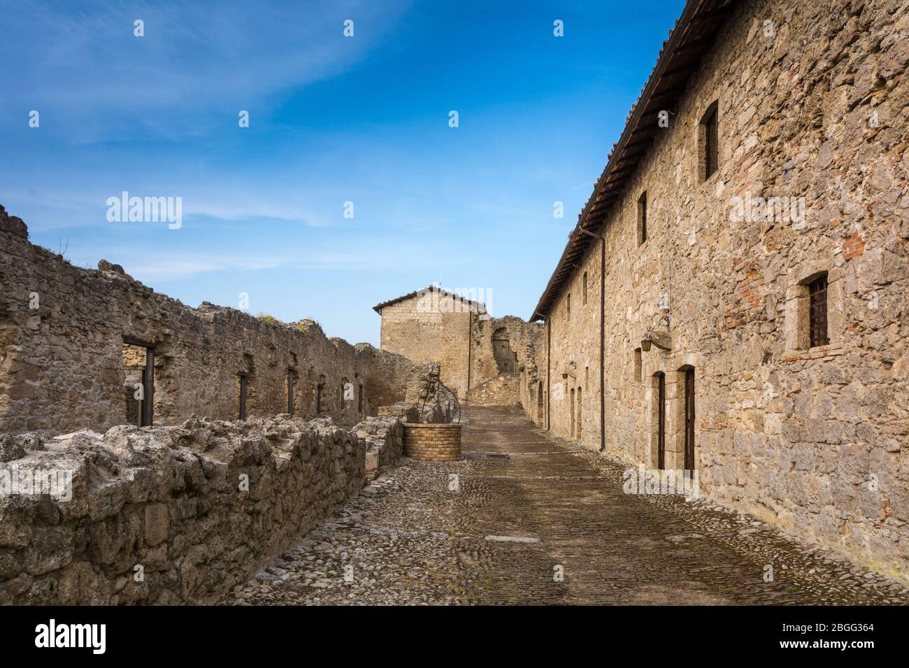 The Fortress of Civitella del Tronto, Teramo: a medieval fortress ...