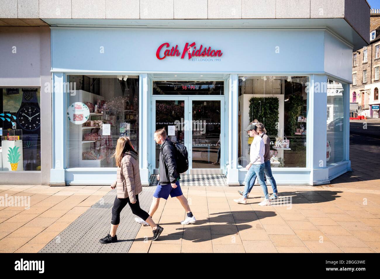 The Cath Kidston store on Edinburgh's Princes Street. Cath Kidston is to  permanently shut its 60 UK stores with the loss of more than 900 jobs Stock  Photo - Alamy