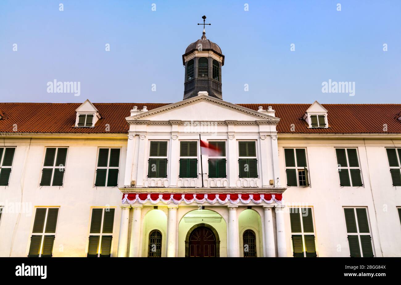 Jakarta History Museum, a Dutch colonial building in Jakarta, Indonesia