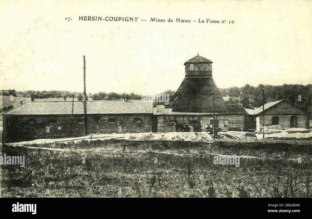HersinCoupigny Fosse n° 10 des mines de Nœux (A Stock Photo Alamy