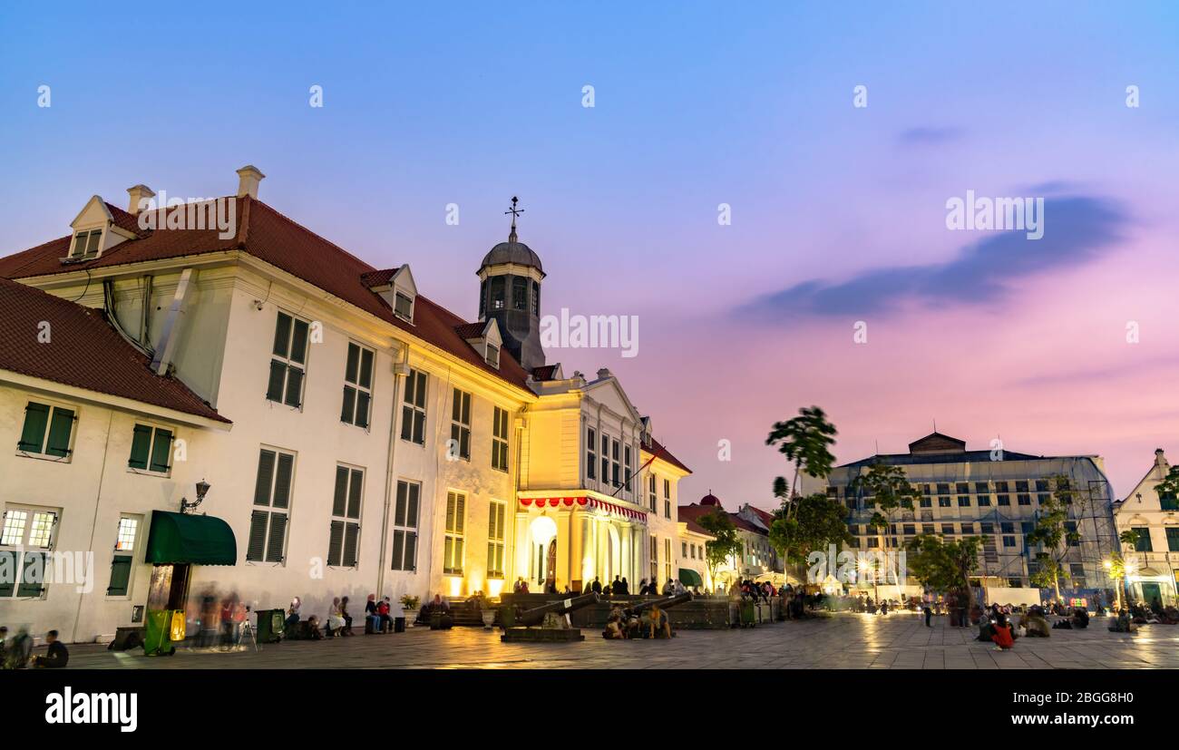 Jakarta History Museum, a Dutch colonial building in Jakarta, Indonesia