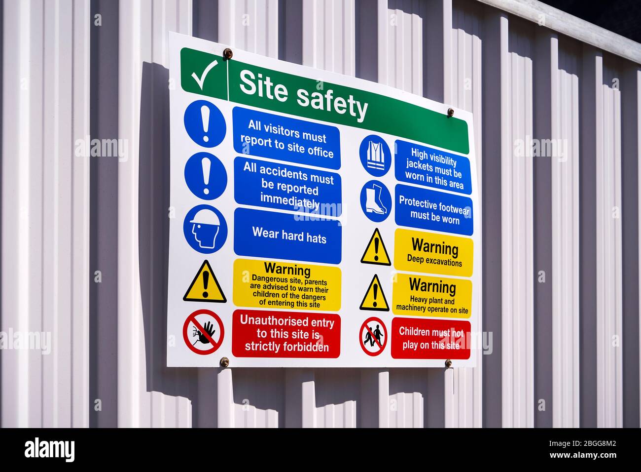 Safety rules construction hires stock photography and images Alamy
