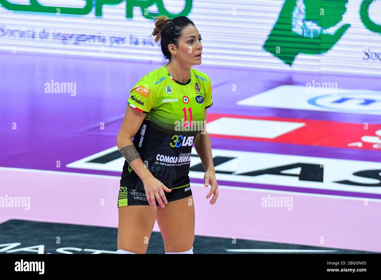 stefania sansonna (novara) during Italian Volleyball Serie A1 Women season  2019/20, Volleyball Italian Serie A1 Women Championship in Treviso, Italy,  January 01 2020 Stock Photo - Alamy