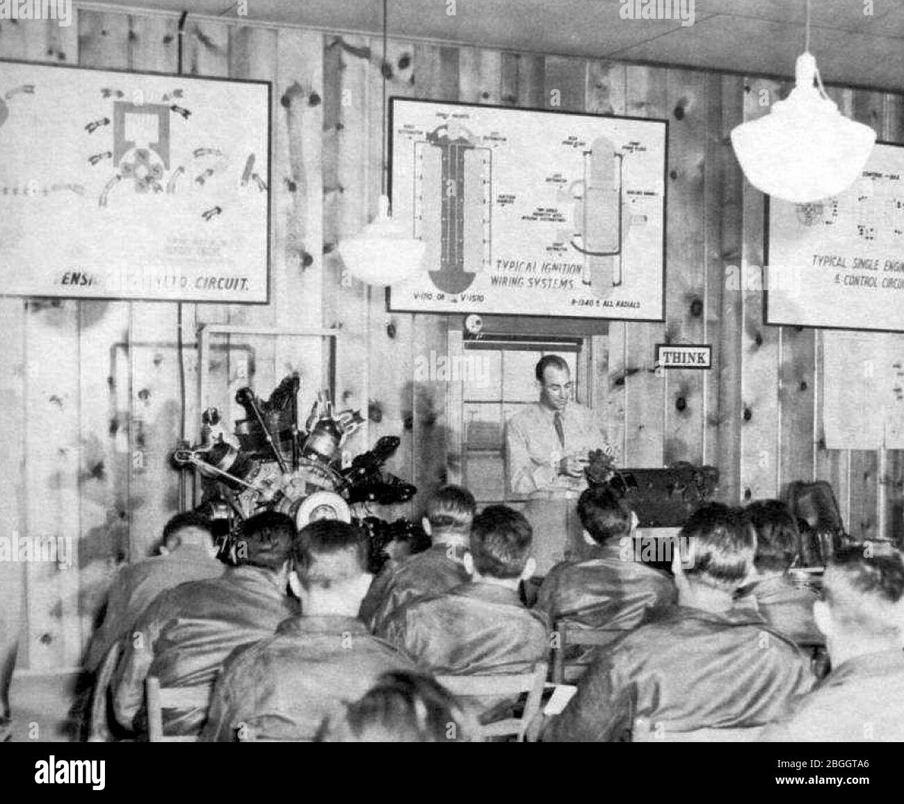 Hicks Field Ground School Stock Photo Alamy