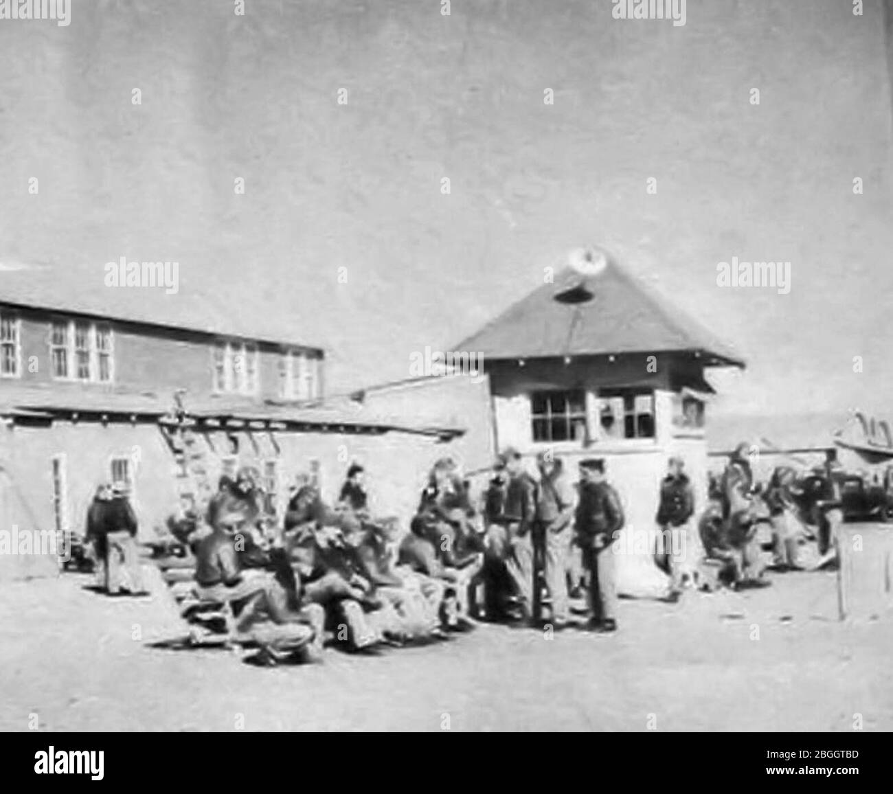 Hicks Field -Cadets Waiting at Operations Stock Photo - Alamy