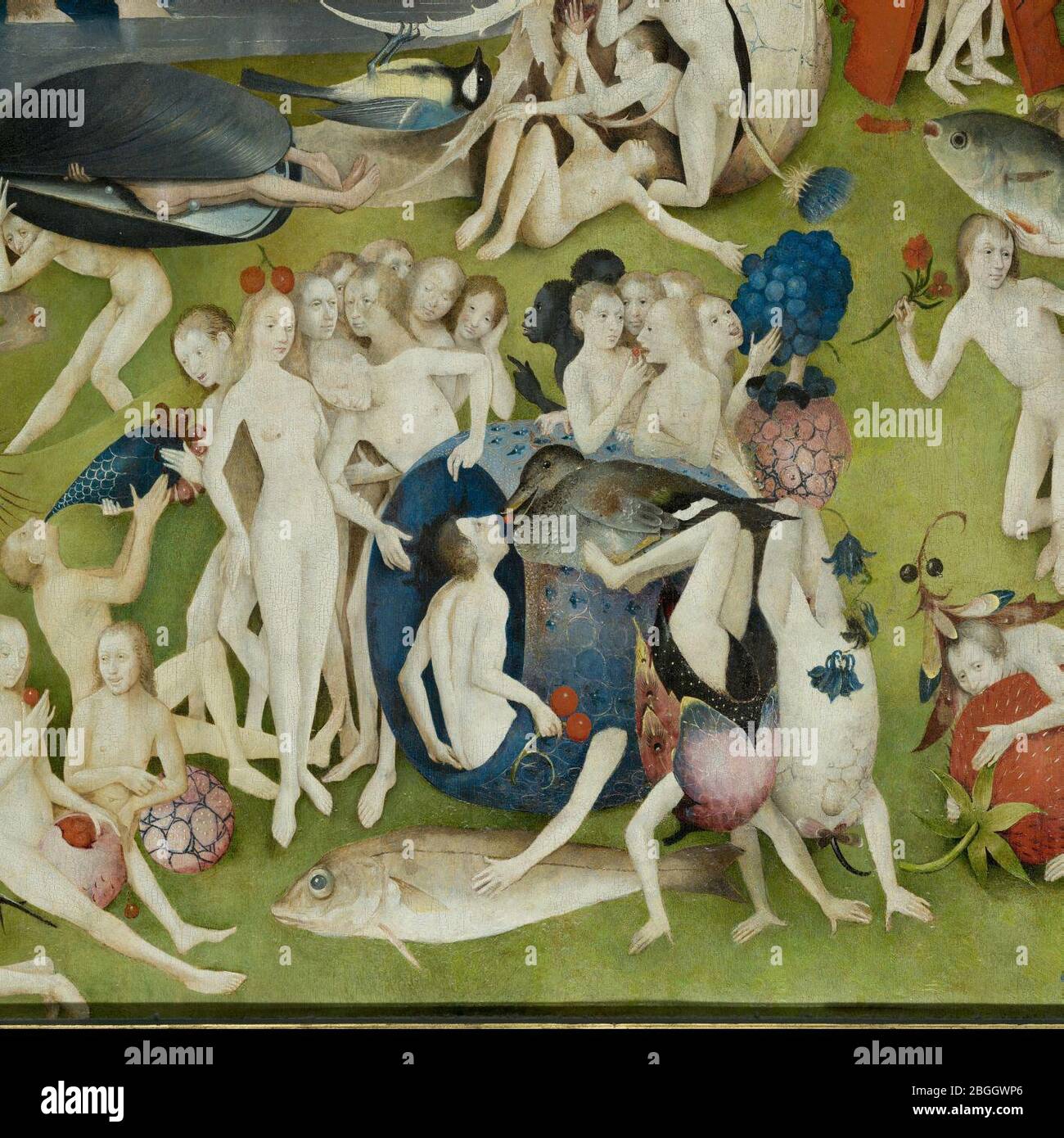 Hieronymus Bosch - The Garden of Earthly Delights Stock Photo