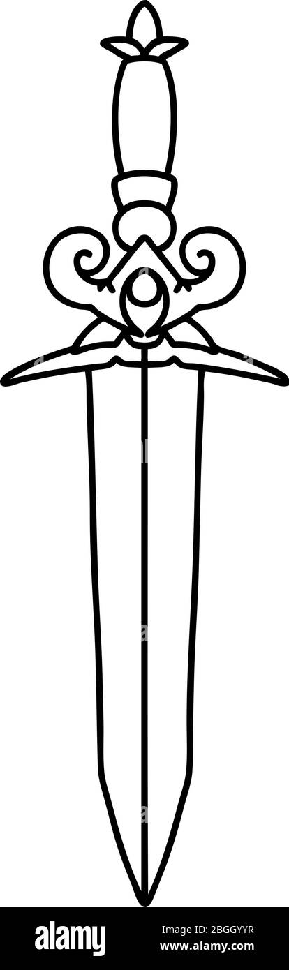 Featured image of post Traditional Dagger Outline