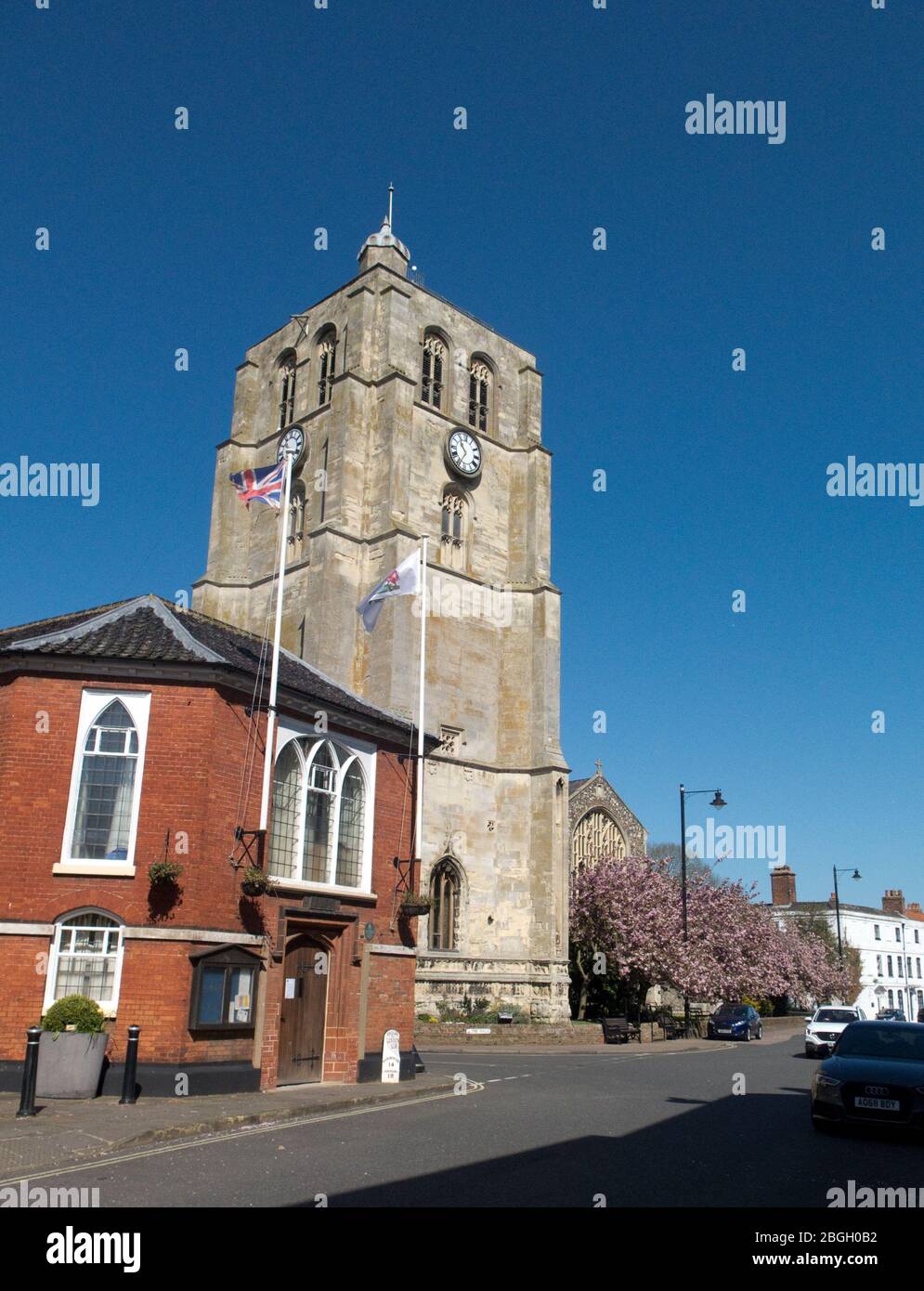 Beccles Suffolk Church Stock Photo - Alamy