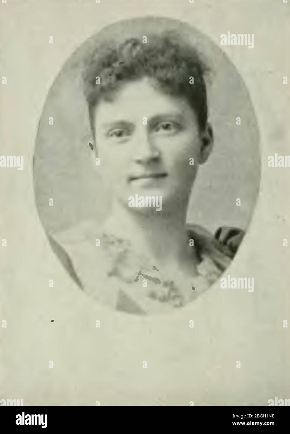 HILARY ALMENA PARKER A woman of the century (page 568 crop Stock Photo