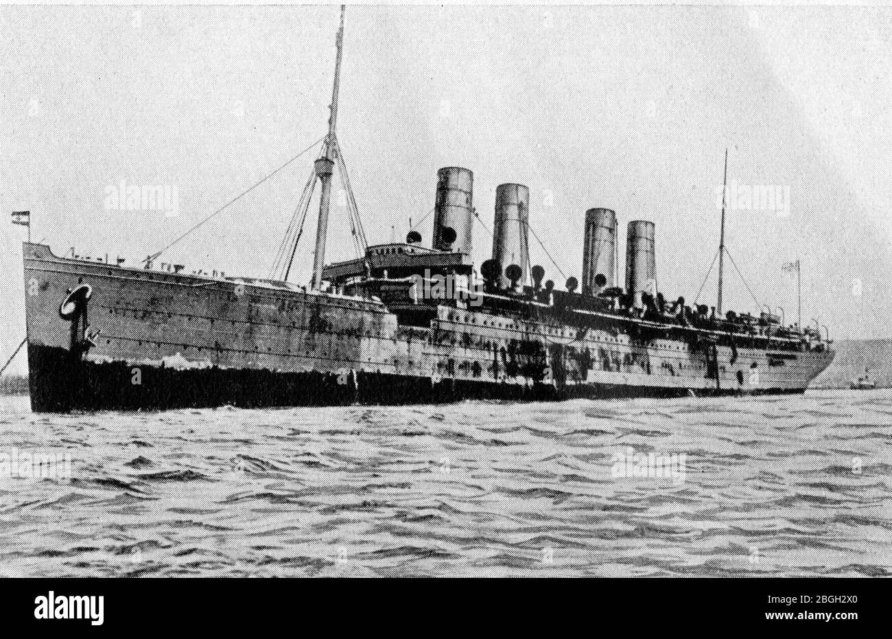 Hilfskreuzer SMS KRONPRINZ WILHELM Stock Photo Alamy
