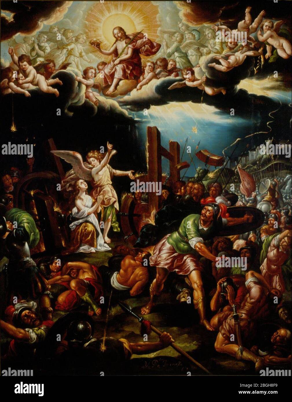 Martyrdom of saint catherine hi-res stock photography and images - Alamy