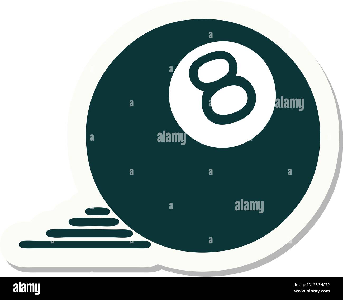 Eight Ball. Set Of Realistic 8 Ball. Isolated On A White Background. Vector  Illustration Billiards. Royalty Free SVG, Cliparts, Vectors, and Stock  Illustration. Image 113692895.