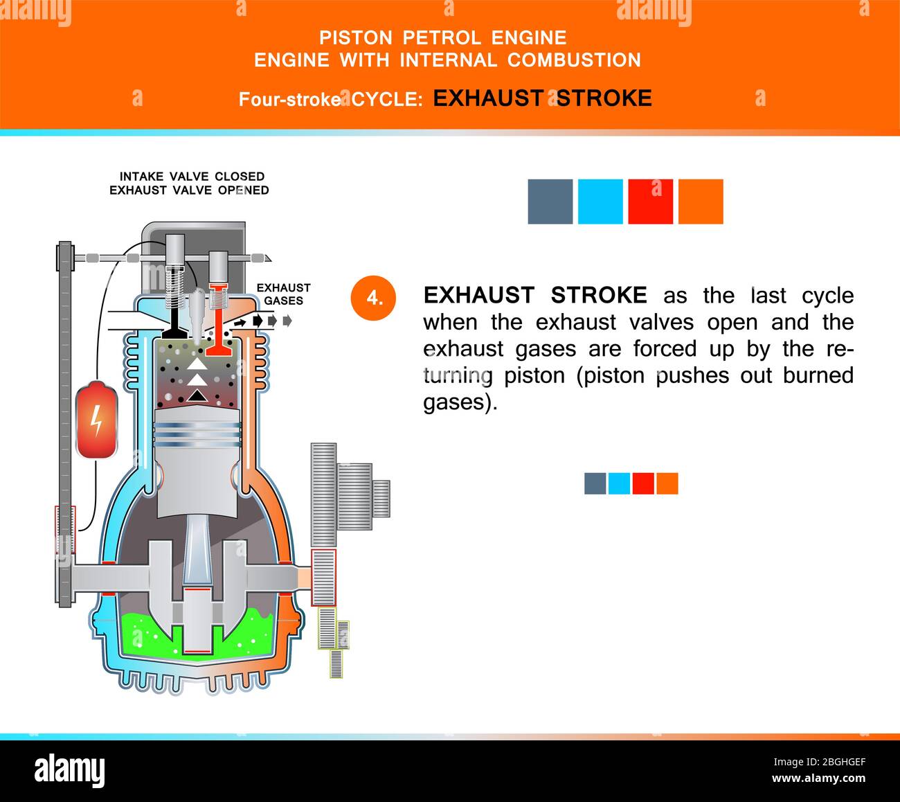 Petrol engine for cycle 2025