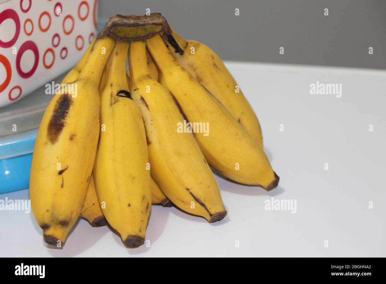 Ripe banana is a good fruit that helps to build immune system in this