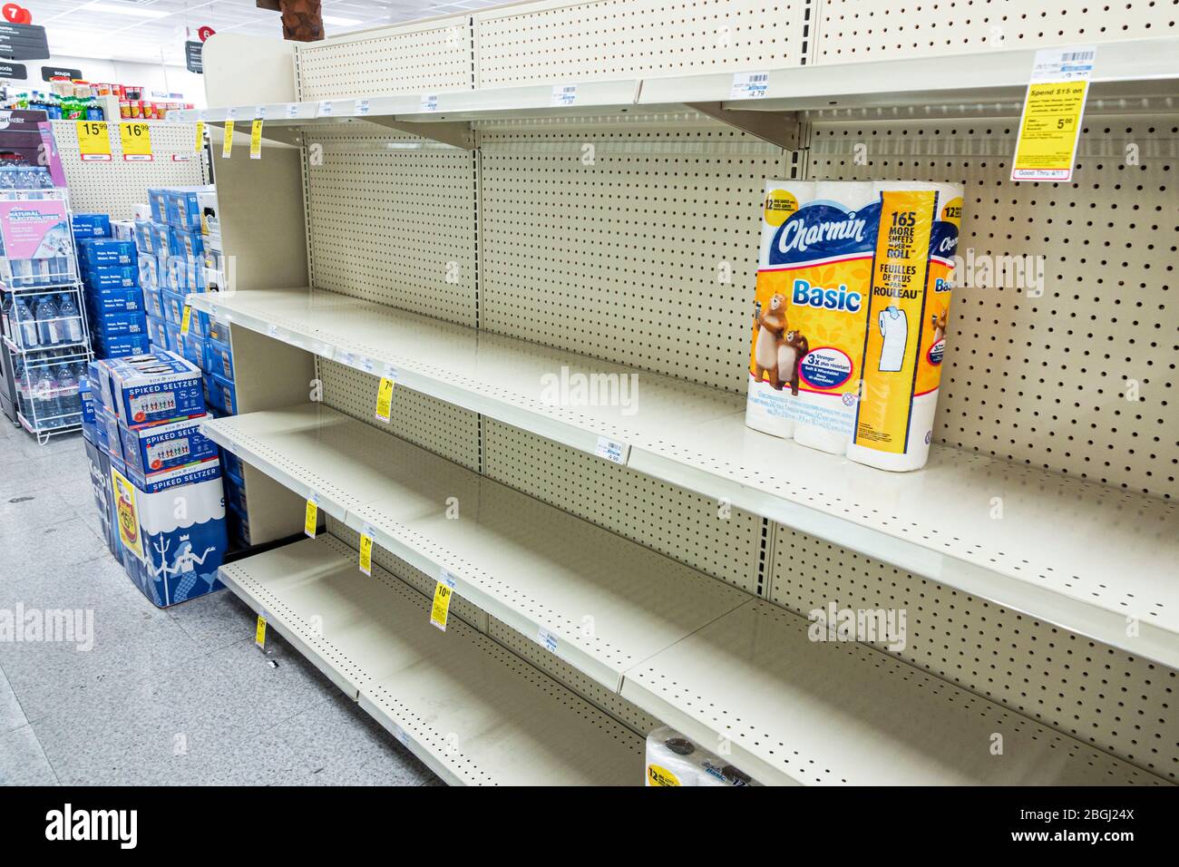 Empty pharmacy shelves hires stock photography and images Alamy
