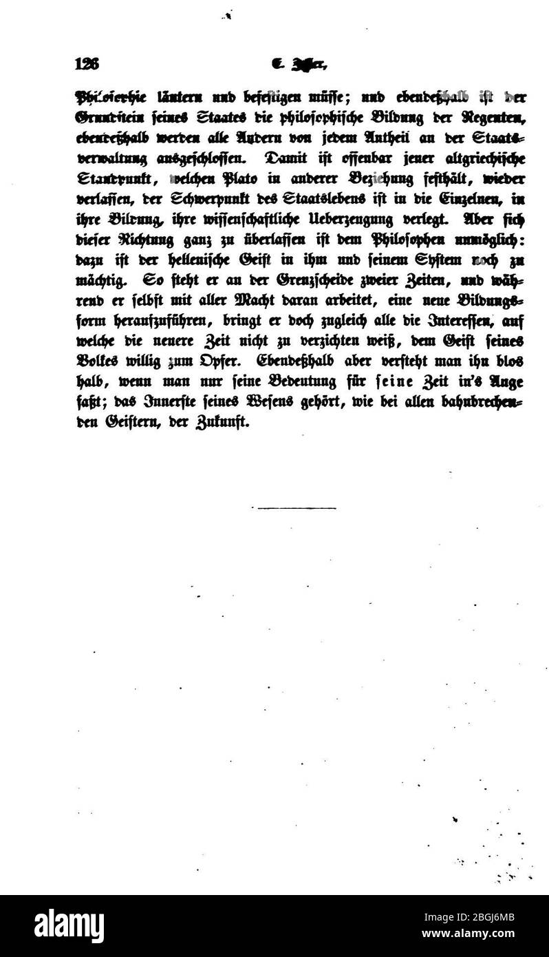 Historische Zeitschrift Bd. 001 (1859) 126. Stock Photo