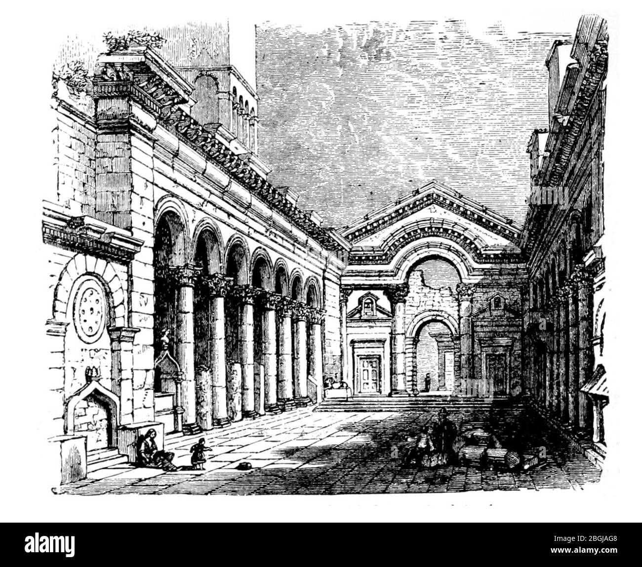 History of architecture 0336 Stock Photo Alamy