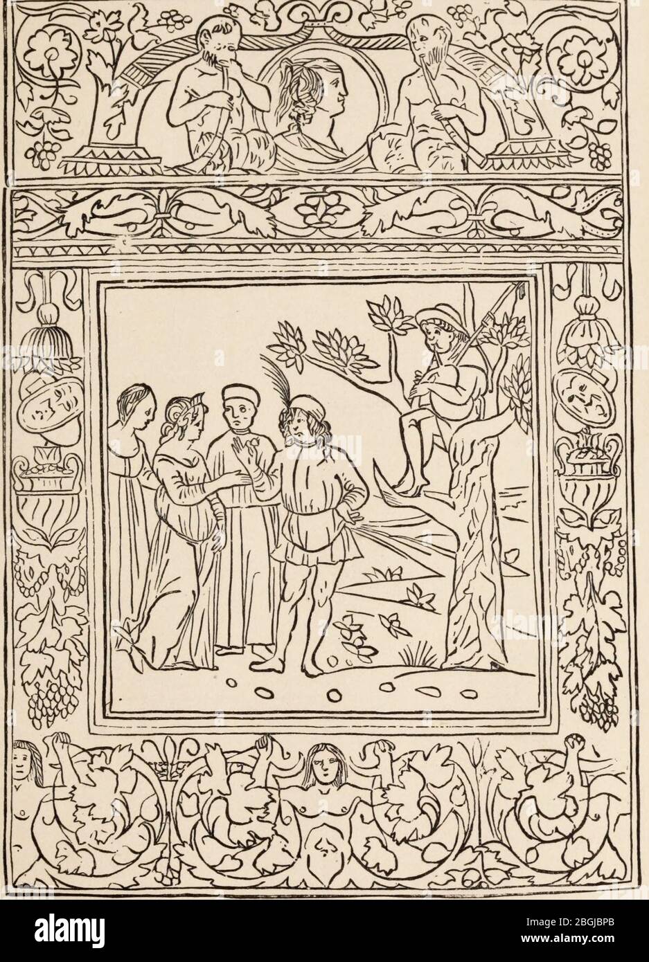 History of Wood Engraving 0075 Stock Photo Alamy