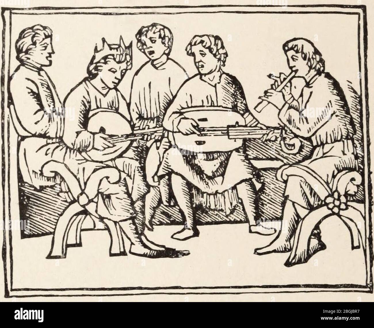 History of Wood Engraving 0084 Stock Photo Alamy