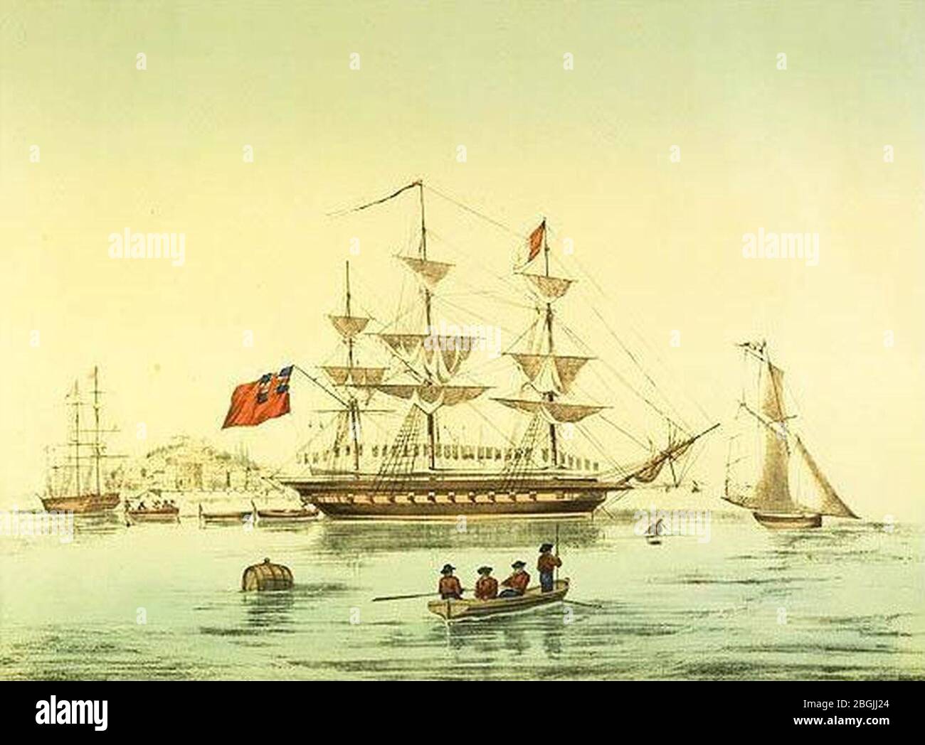 HMS Fly (1831 Stock Photo - Alamy