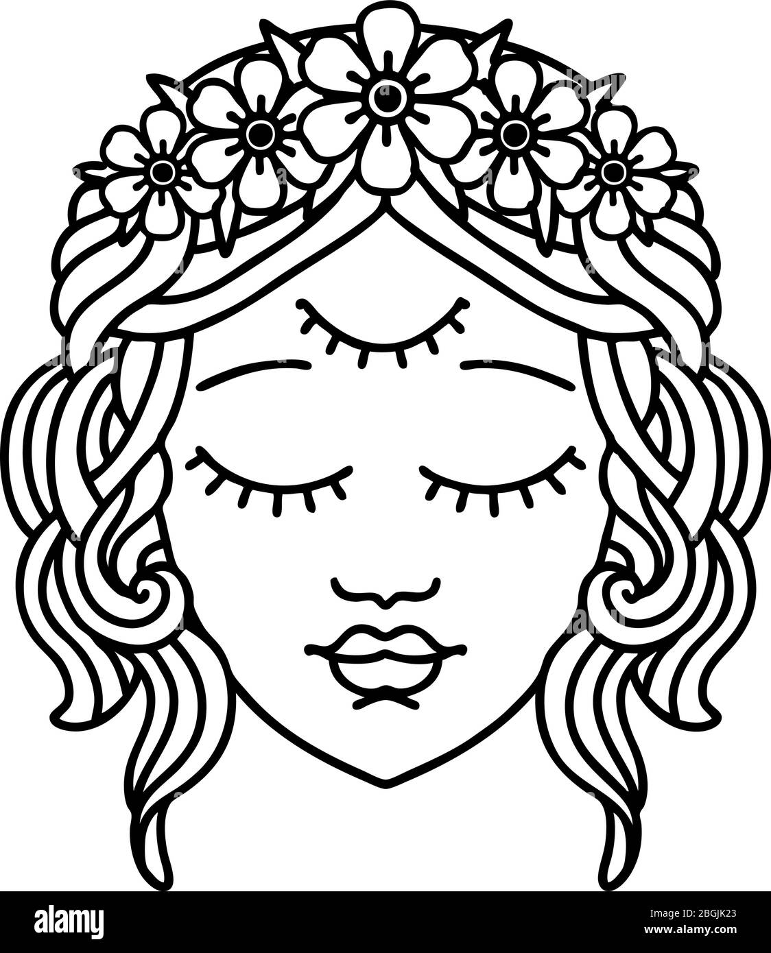 Third eye vector vectors Black and White Stock Photos & Images - Alamy