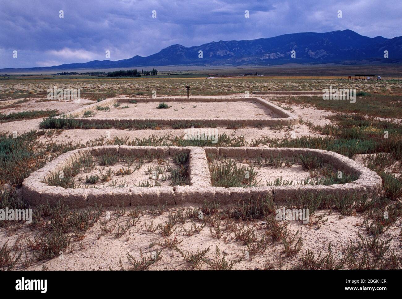 Baker Archaeology Site (Bureau of Land Management), Baker, Nevada Stock