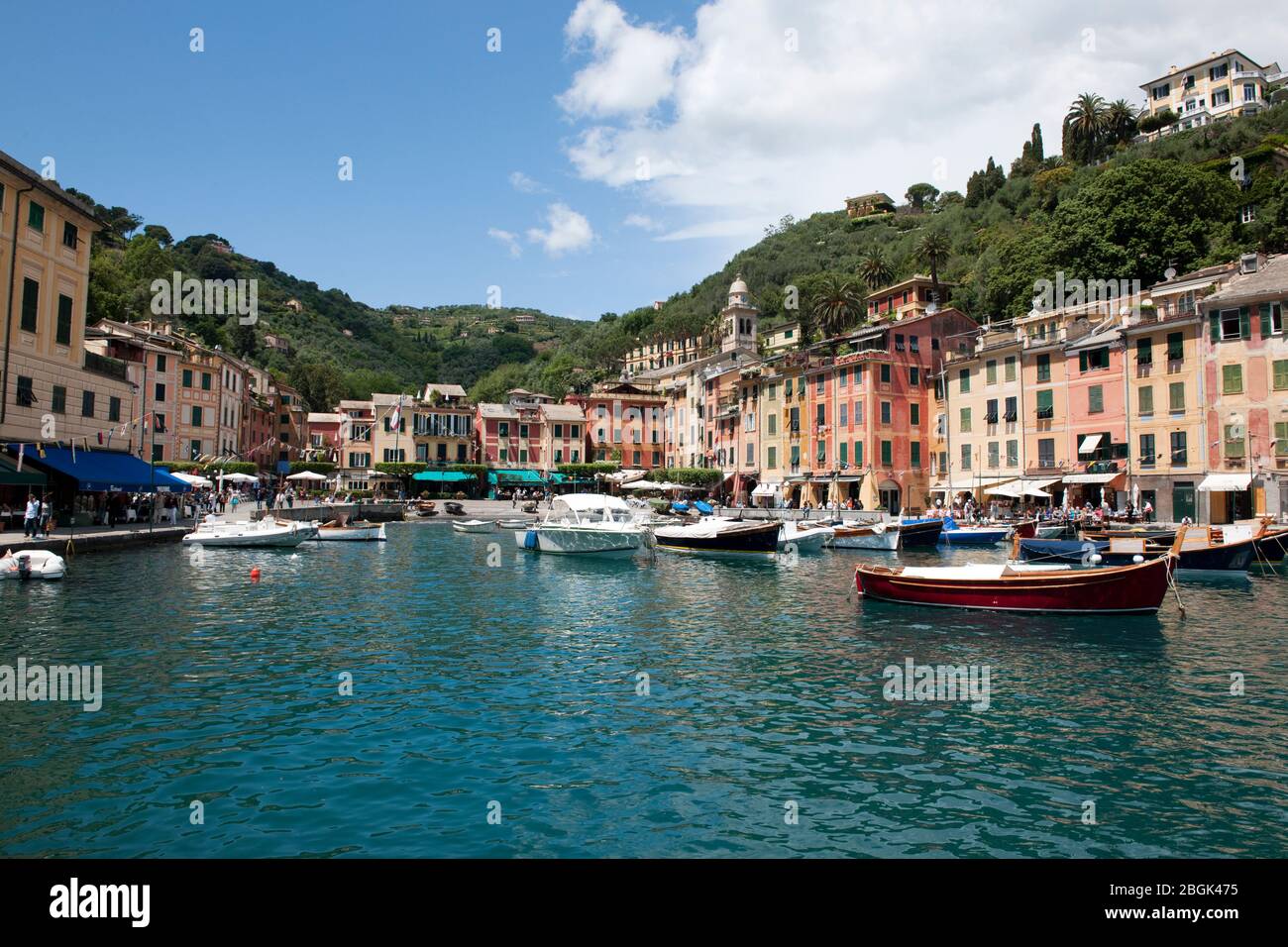Hafen Von Portofino Ligurien Italien Europa Stock Photo Alamy