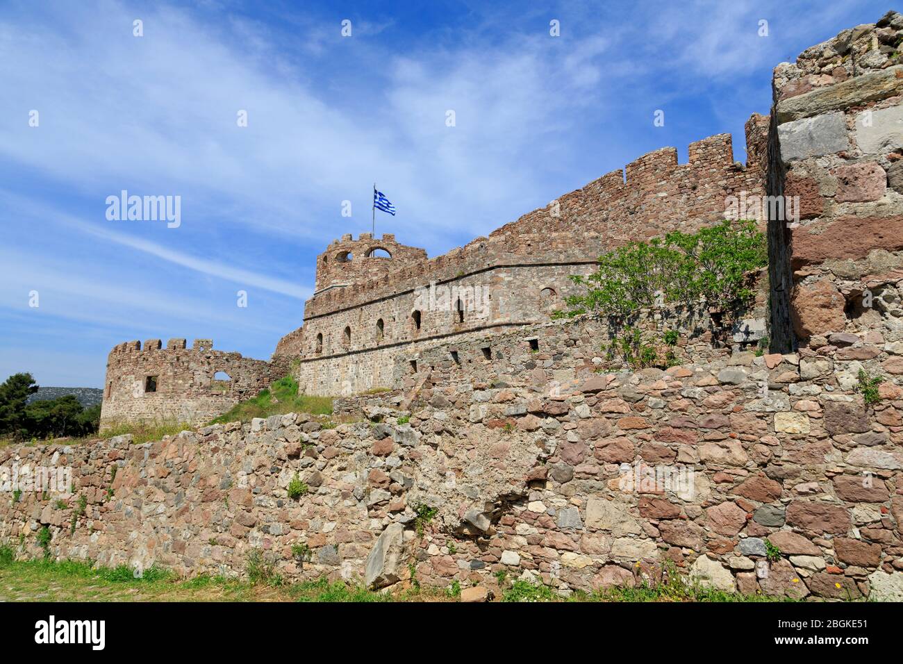 Mytilini castle hi-res stock photography and images - Alamy