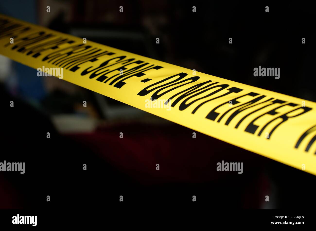 Yellow police tape hires stock photography and images Alamy