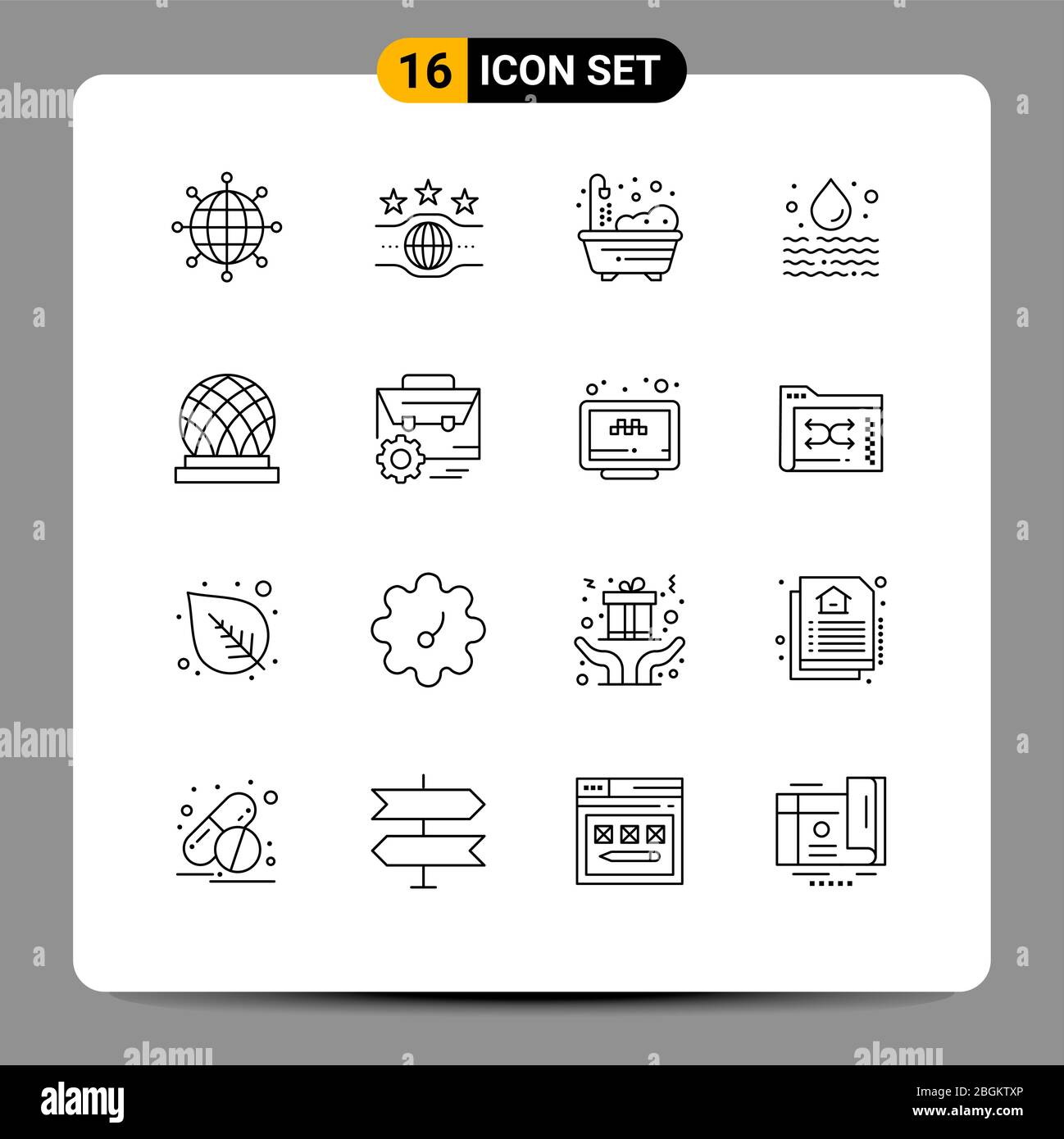 Waste connections Stock Vector Images Alamy