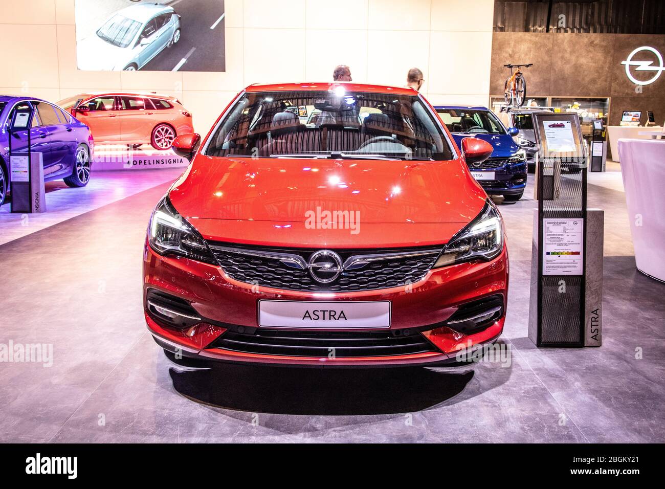 Presentation new opel astra car hi-res stock photography and images - Alamy