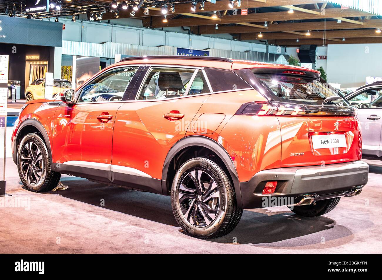 Brussels, Belgium, Jan 2020 all-new Peugeot 2008 II, Brussels Motor ...