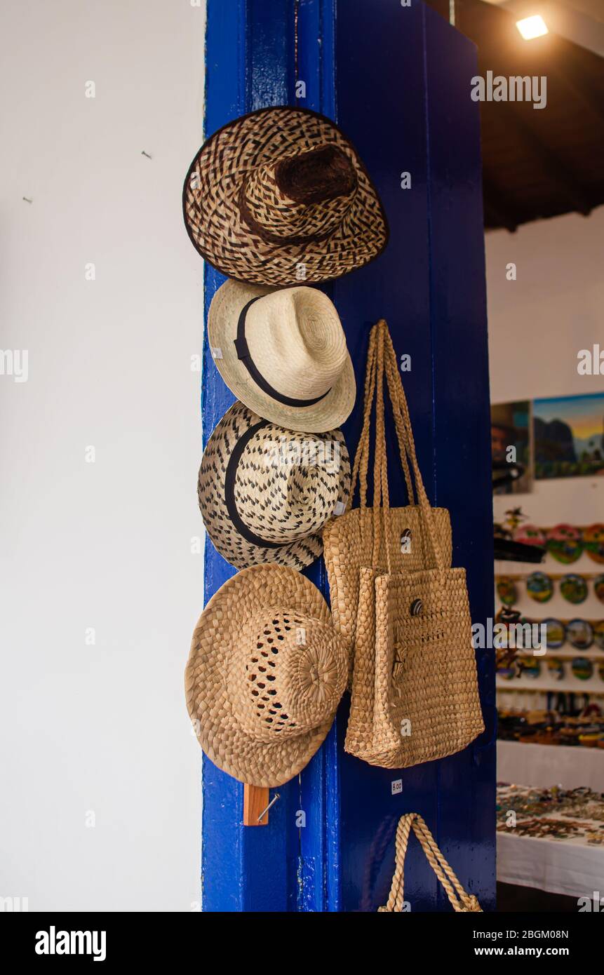 Souvenirs for sale in Vinales Valley Stock Photo