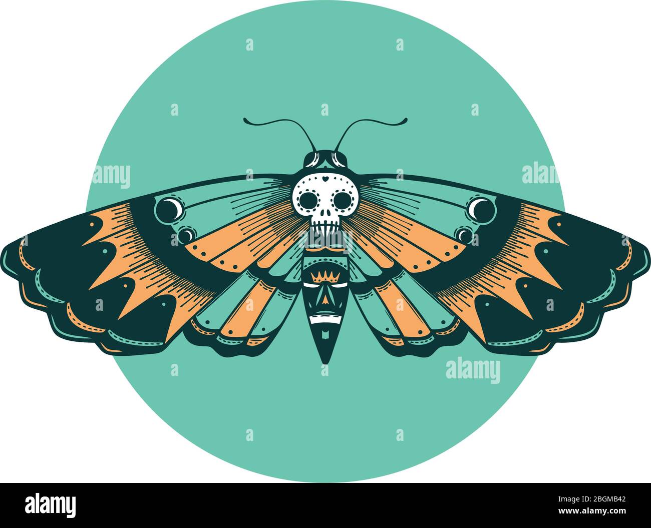 Death Head Moth Tattoo Meanings and Ideas  Tat Hit