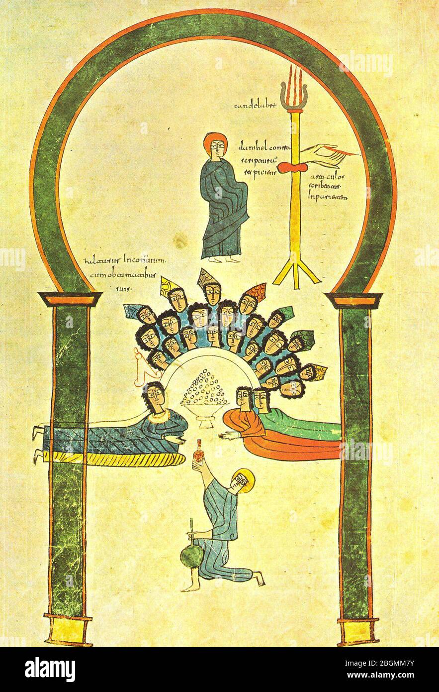 Vintage medieval artwork Stock Photo - Alamy